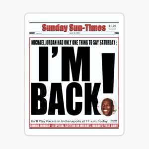 1995: "I'm Back"