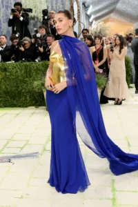 Hailey Bieber Met Gala 2026 Saint Laurent