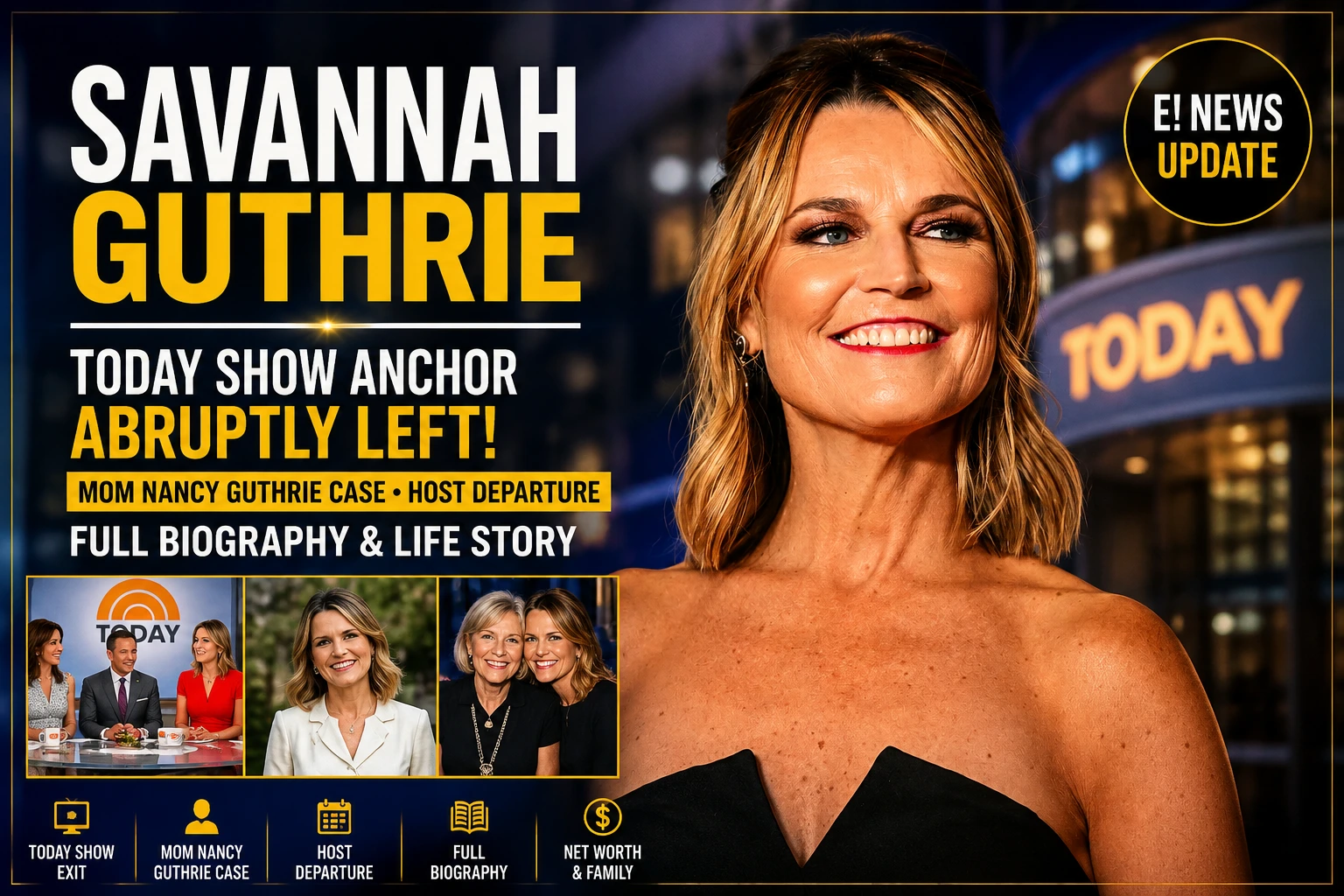 Savannah Guthrie Biography, Show Exit 2026