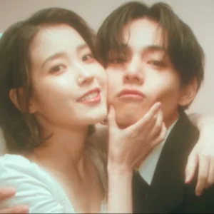 IU and Kim Taehyung