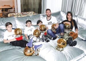 Lionel Messi Family Photo