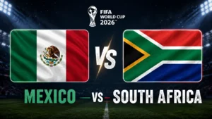 World Cup schedule 2026