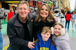 Michael Feldman and Savannah Guthrie Family