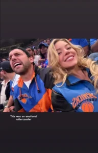 Sydney Sweeney Knicks jersey