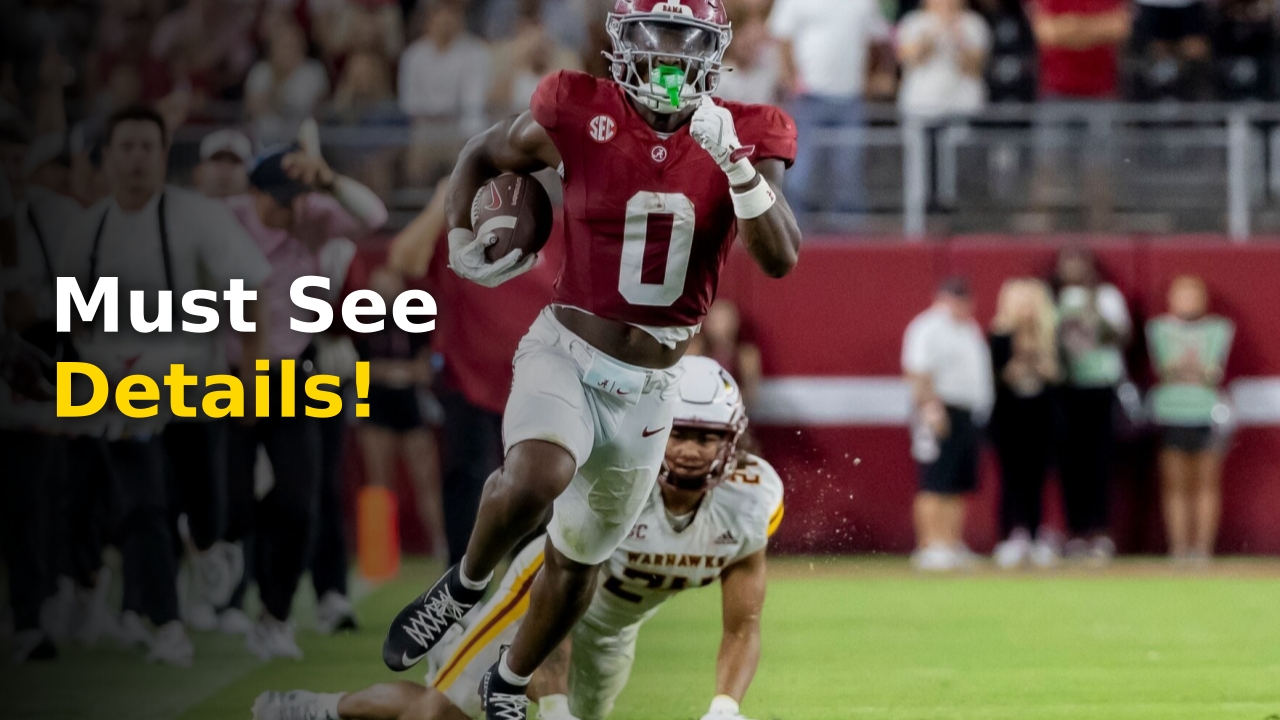 Alabama running back AK Dear to miss 6 weeks with an ankle injury, reports say