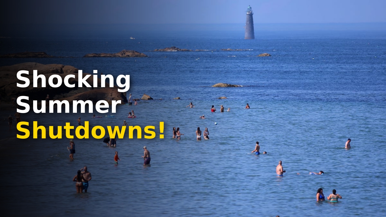 beach closures