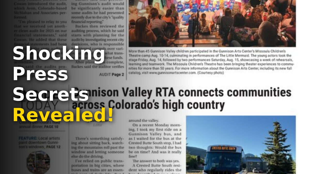 Gunnison news