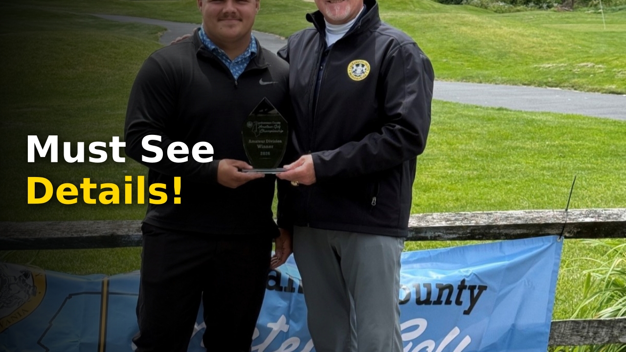 Lackawanna County Amateur Golf Tournament winner