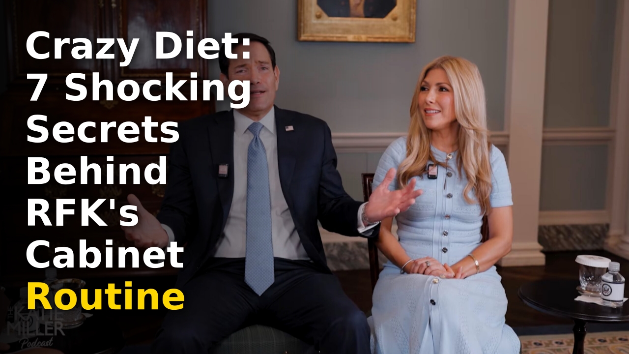 Marco Rubio Spills on RFK’s ‘Crazy Diet’ – and the Bizarre Lengths He Goes to Stick With It