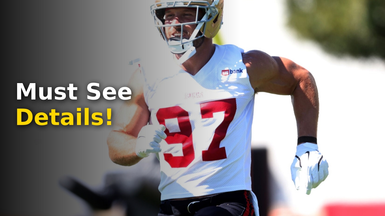 Nick Bosa makes ‘a lot of progress’ with knee injury