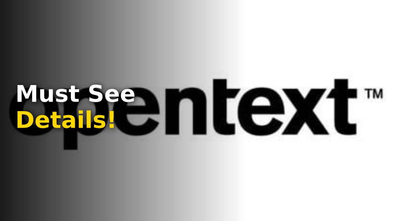 Open Text (NASDAQ:OTEX) Announces Earnings Results