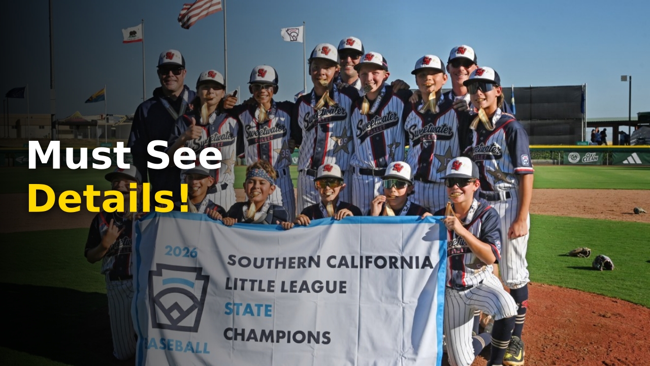 Sweetwater Valley Little League carries San Diego tradition at West Regional