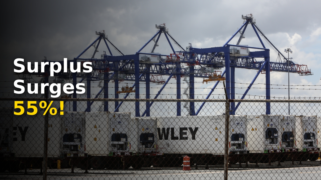 trade surplus