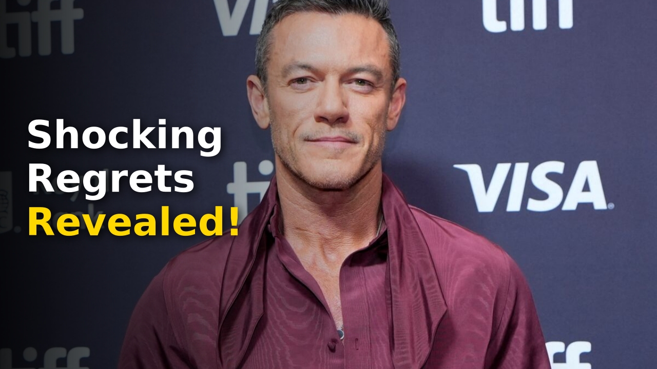 A professional portrait of actor Luke Evans discussing his new series The Party in an interview