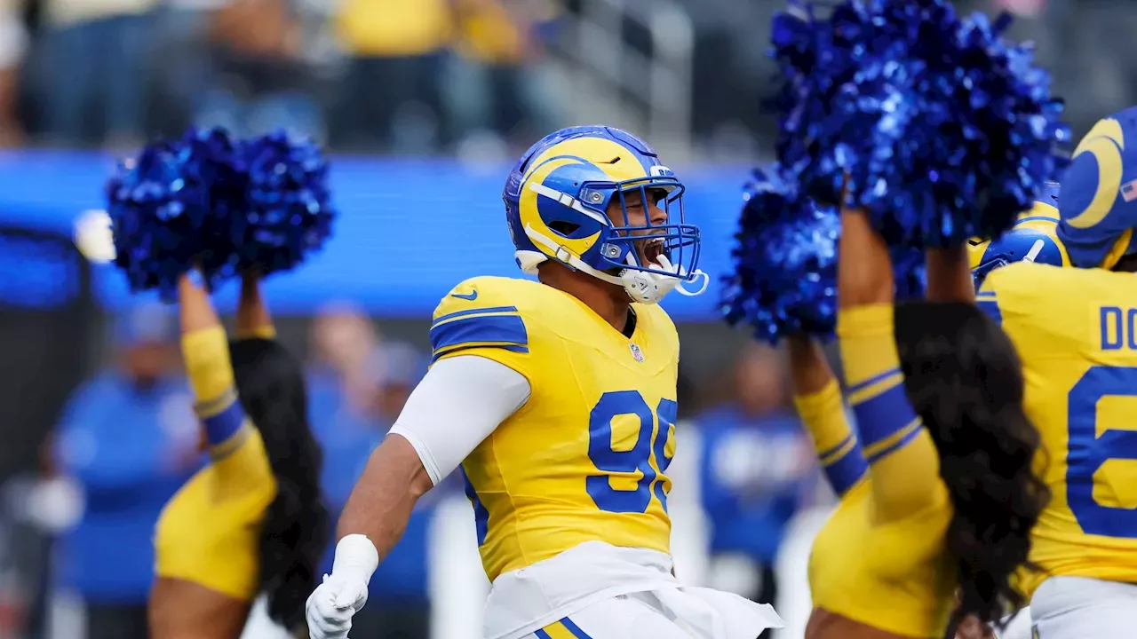 Aaron Donald back on the field for the Rams 2026 season