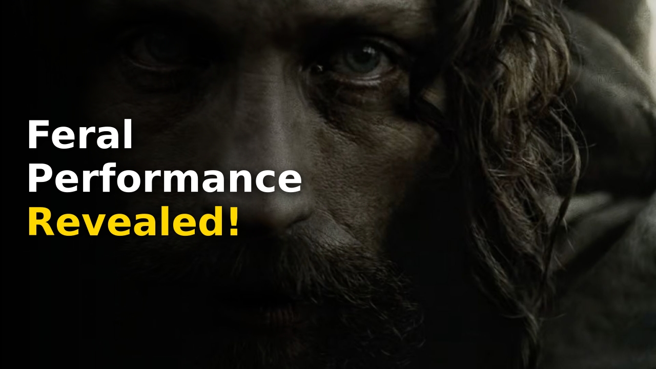 Aaron Taylor-Johnson starring in the Robert Eggers horror film Werwulf 2025