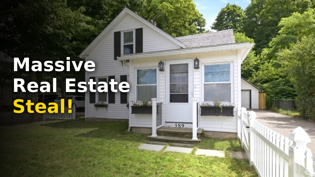 Aerial view of a renovated historic home in the Wrentham real estate market