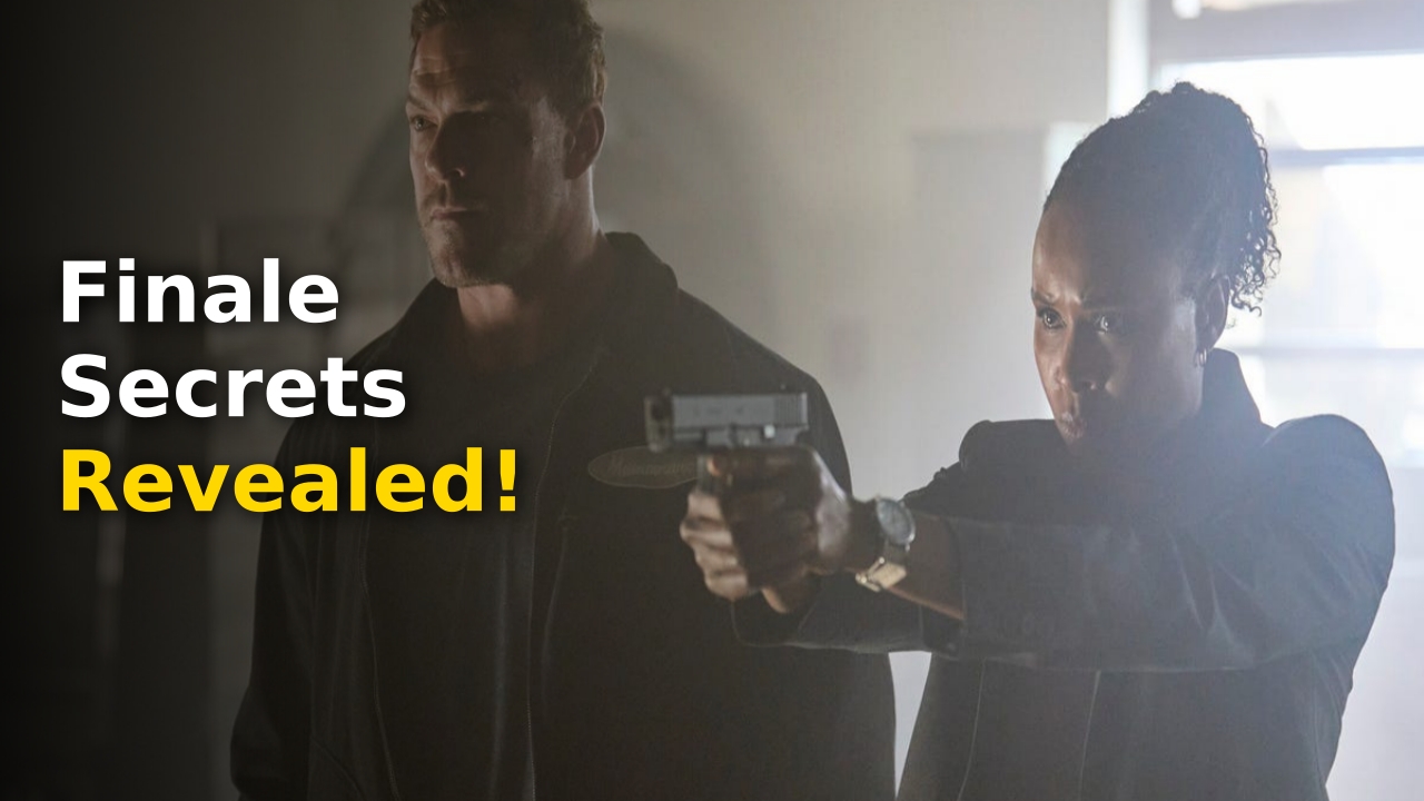 Alan Ritchson as Jack Reacher looking intense in Reacher Season 4