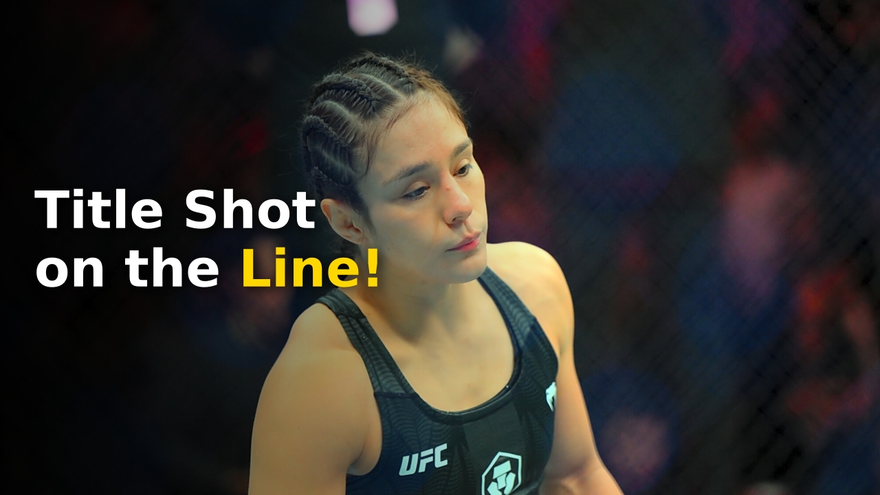 Alexa Grasso vs Manon Fiorot promotional fight graphic