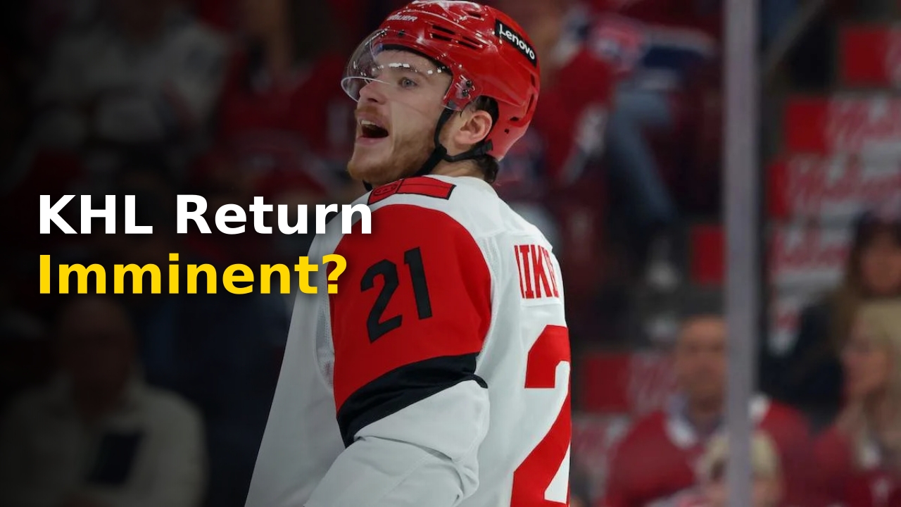 Alexander Nikishin contract standoff at Hurricanes arena
