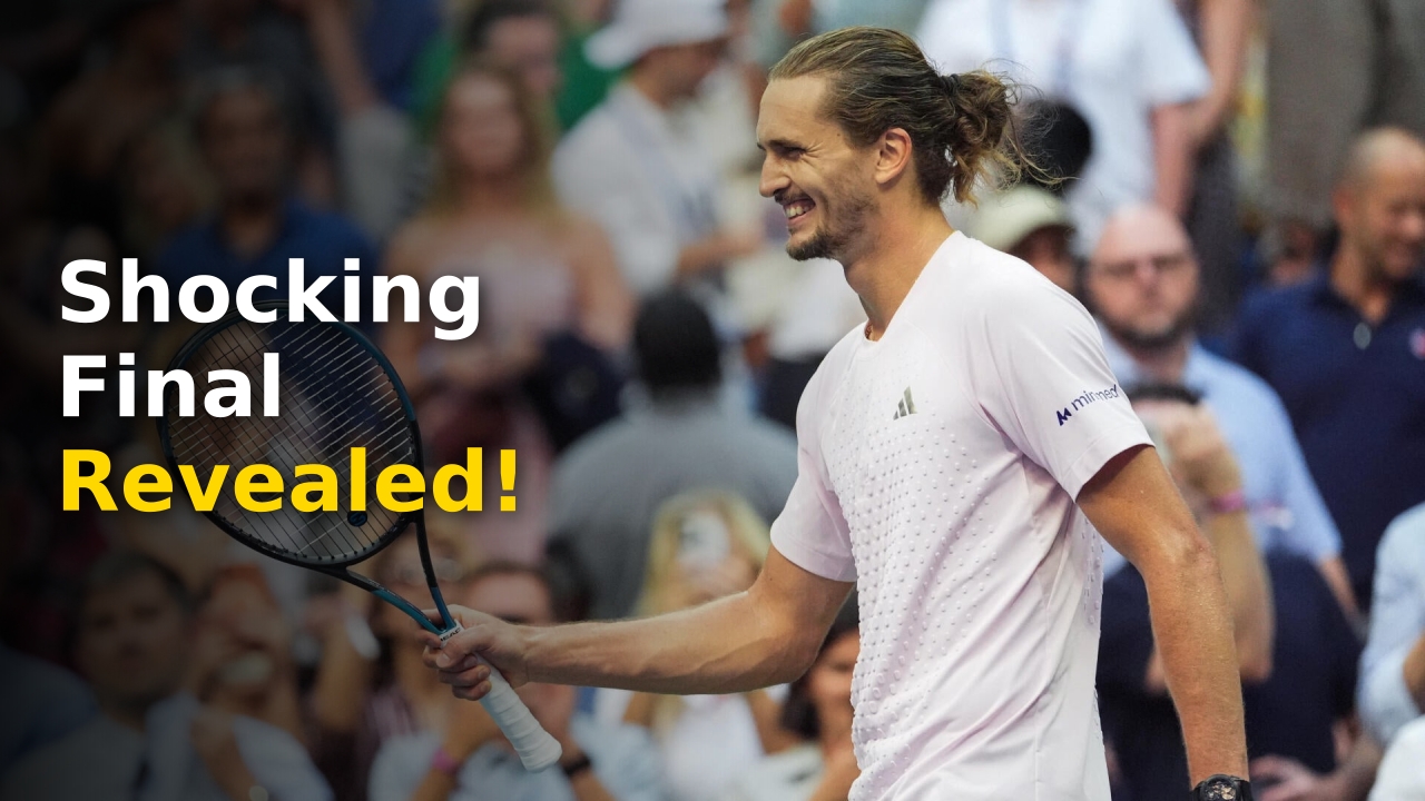 Alexander Zverev and Ben Shelton facing off in the 2026 US Open final match