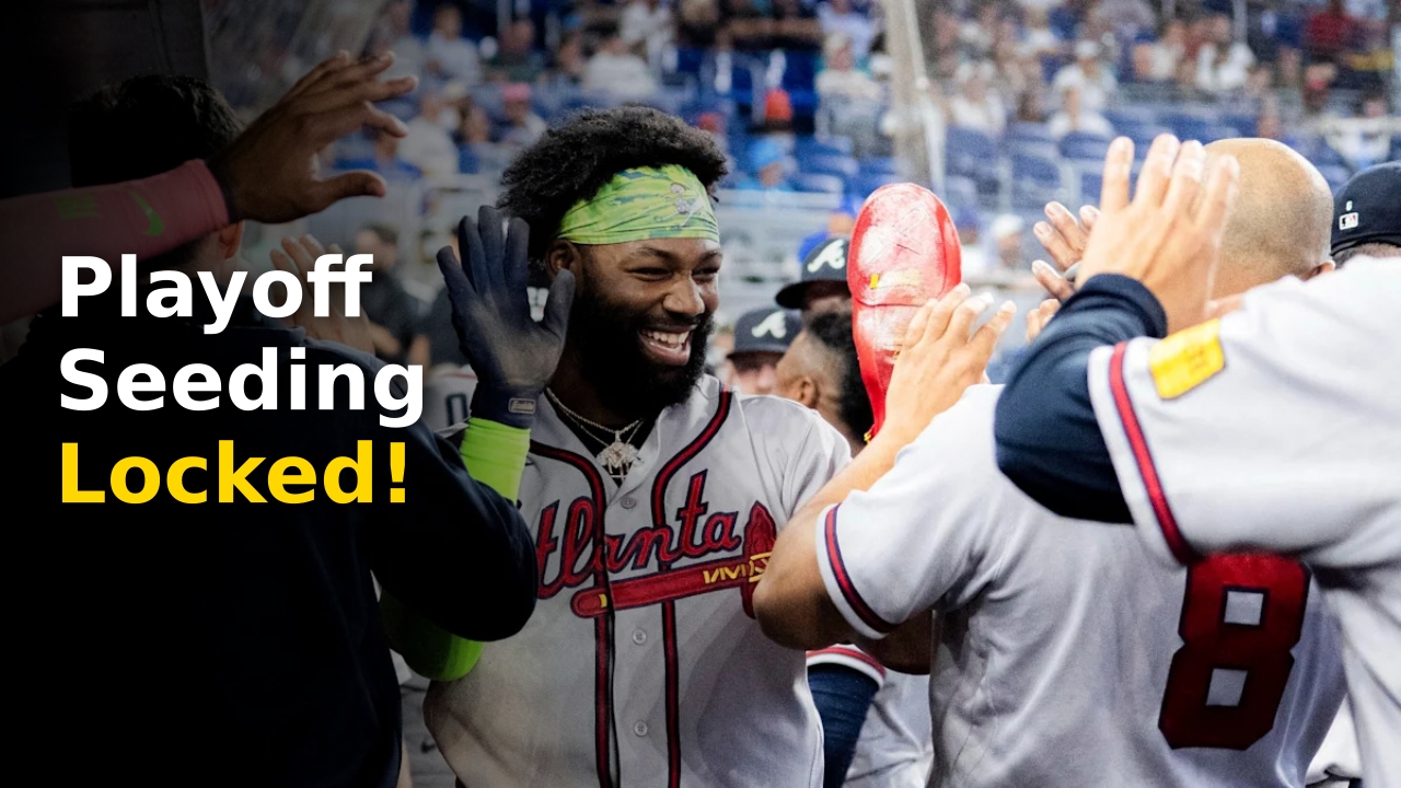 Atlanta Braves team logo and playoff branding