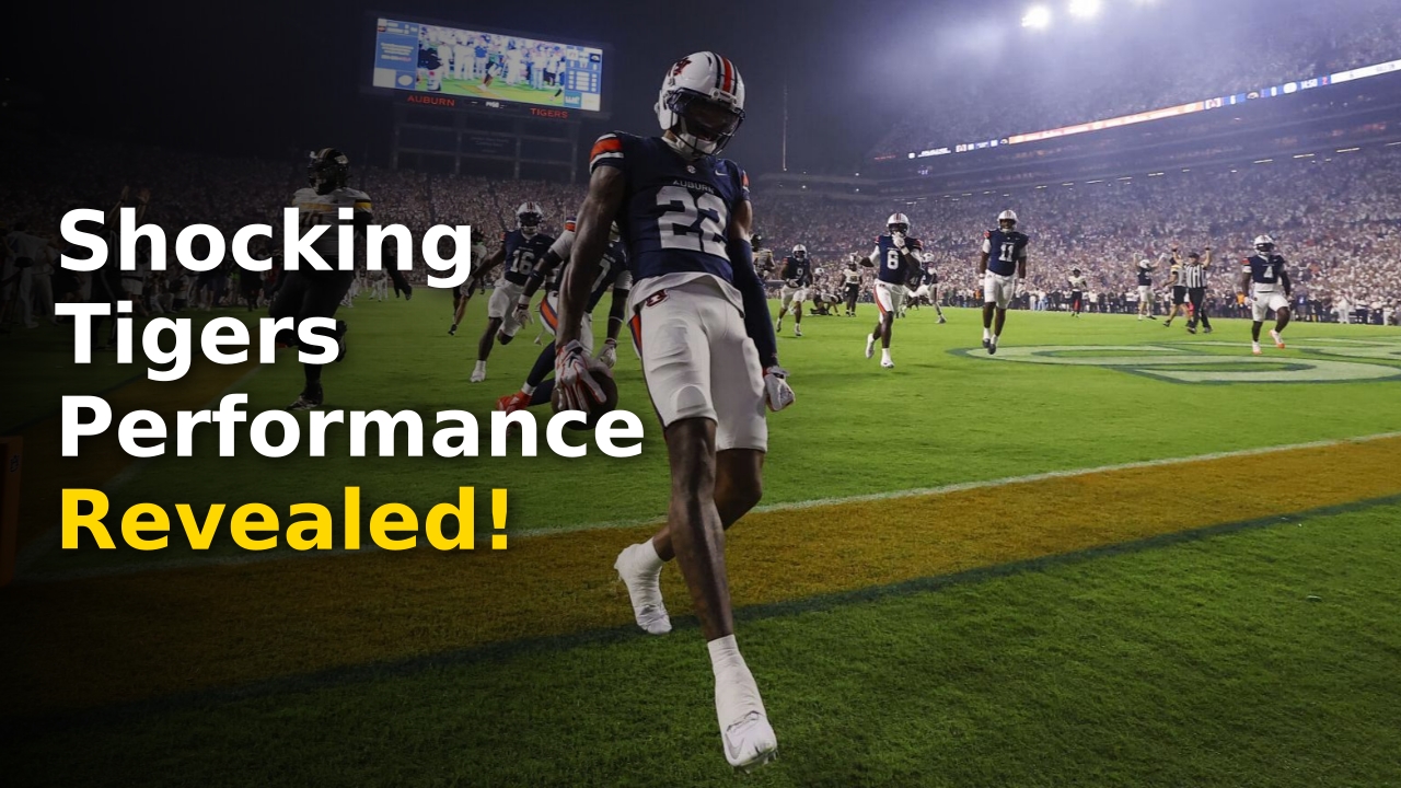 Auburn Tigers 2026 season players on the field at Jordan-Hare
