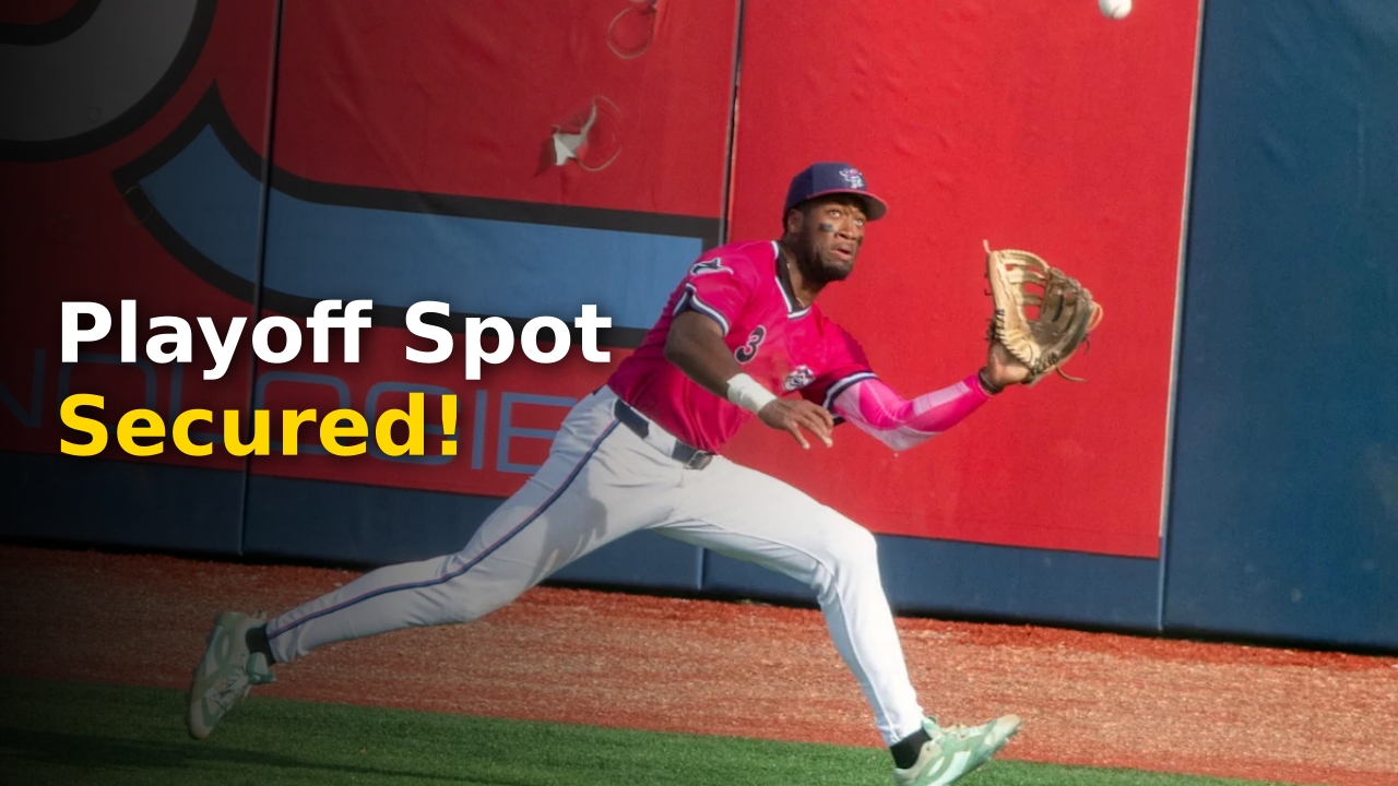 Blue Wahoos clinch post-game celebration in the Southern League