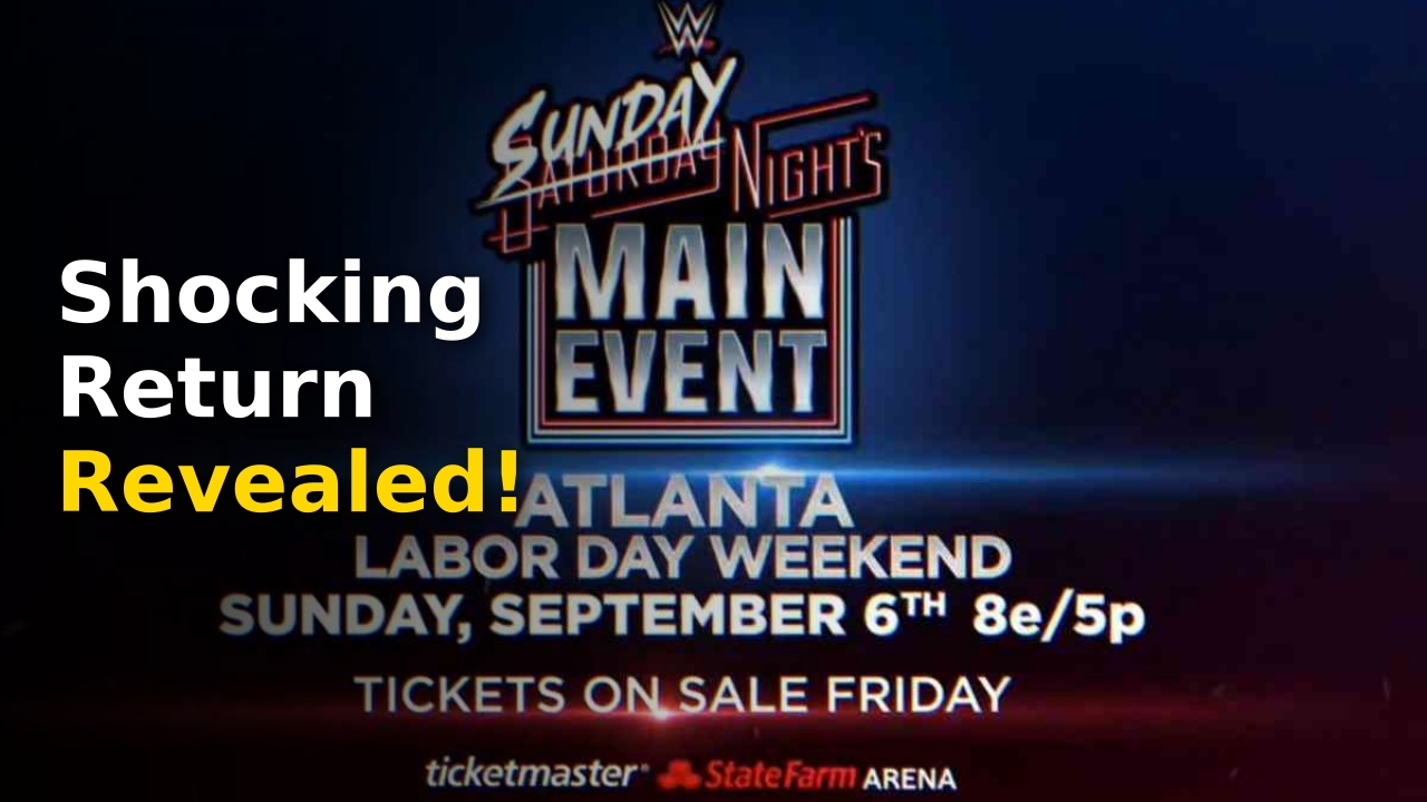 Bronson Reed standing in a WWE ring during the WWE Sunday Night’s Main Event special