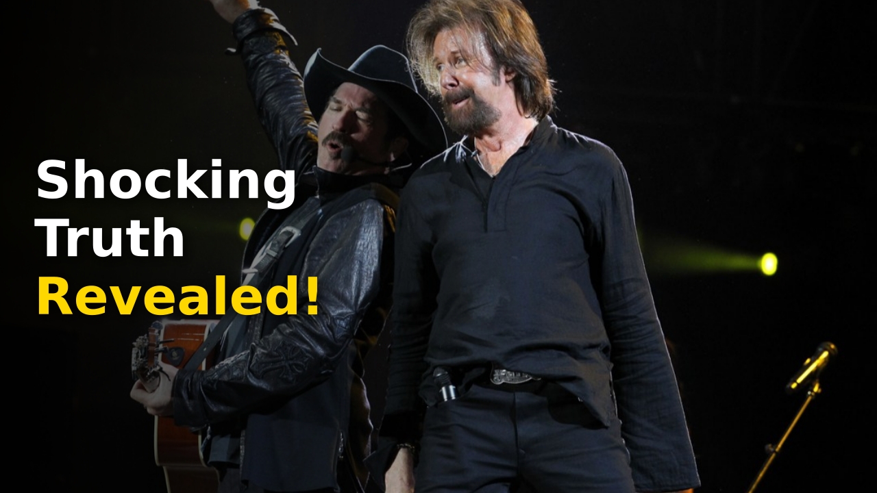 Brooks & Dunn performing during their legendary final show and reunion tour