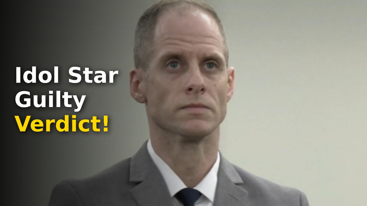 Caleb Flynn looking stunned during the reading of the Caleb Flynn Verdict in a 2024 Ohio courtroom