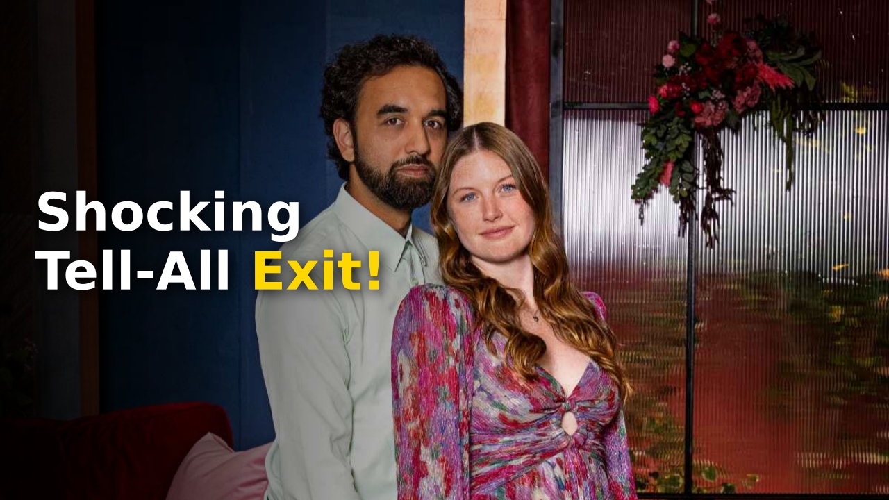 Catie Tearfully Walks Off during the intense 90 Day Fiance tell-all special