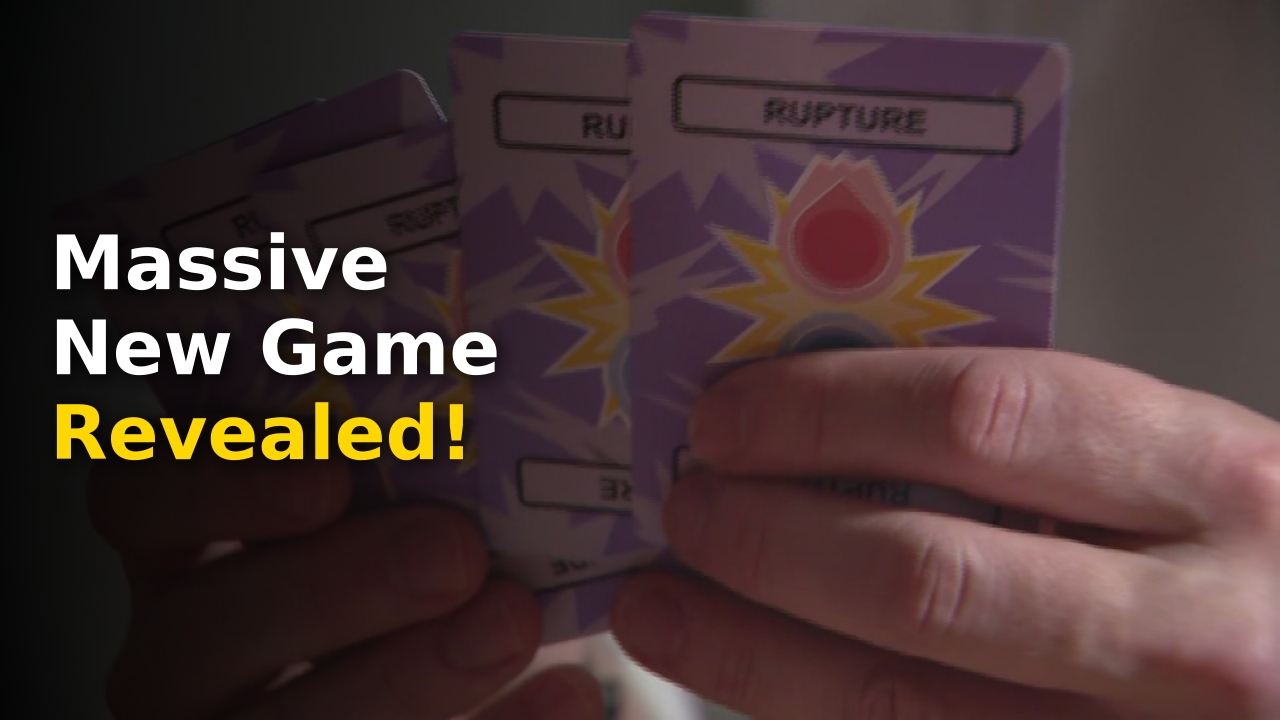 Chicago inventor launches new card game Rupture promotional artwork
