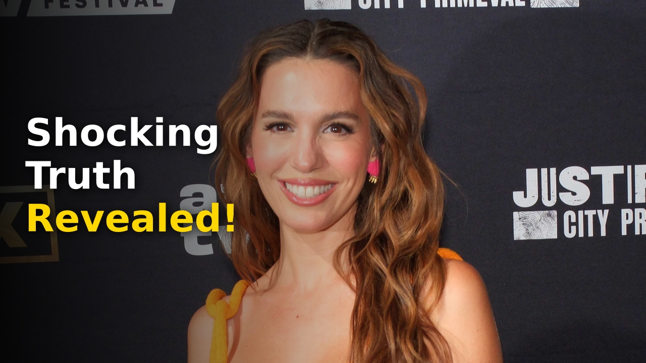 Christy Carlson Romano looking into the camera during a podcast interview