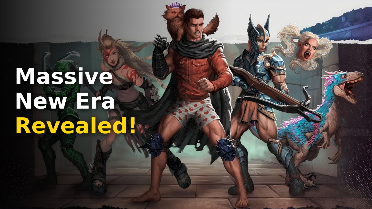 Concept art for the Dungeon Crawler Carl officially begins a new era announcement