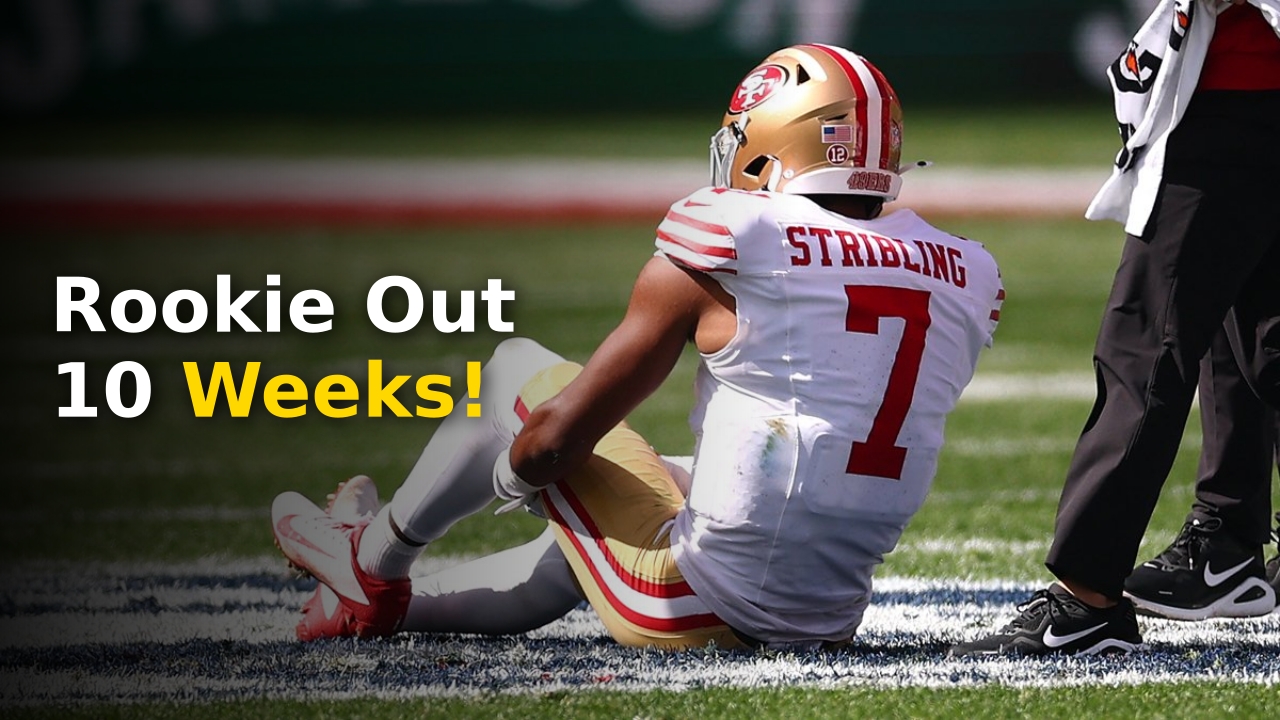De'Zhaun Stribling injury update following 49ers win in Australia
