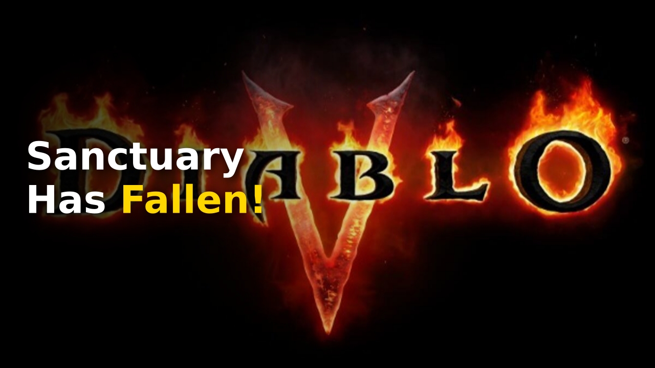 Diablo 5 official logo revealed during Blizzard BlizzCon 2026 panel