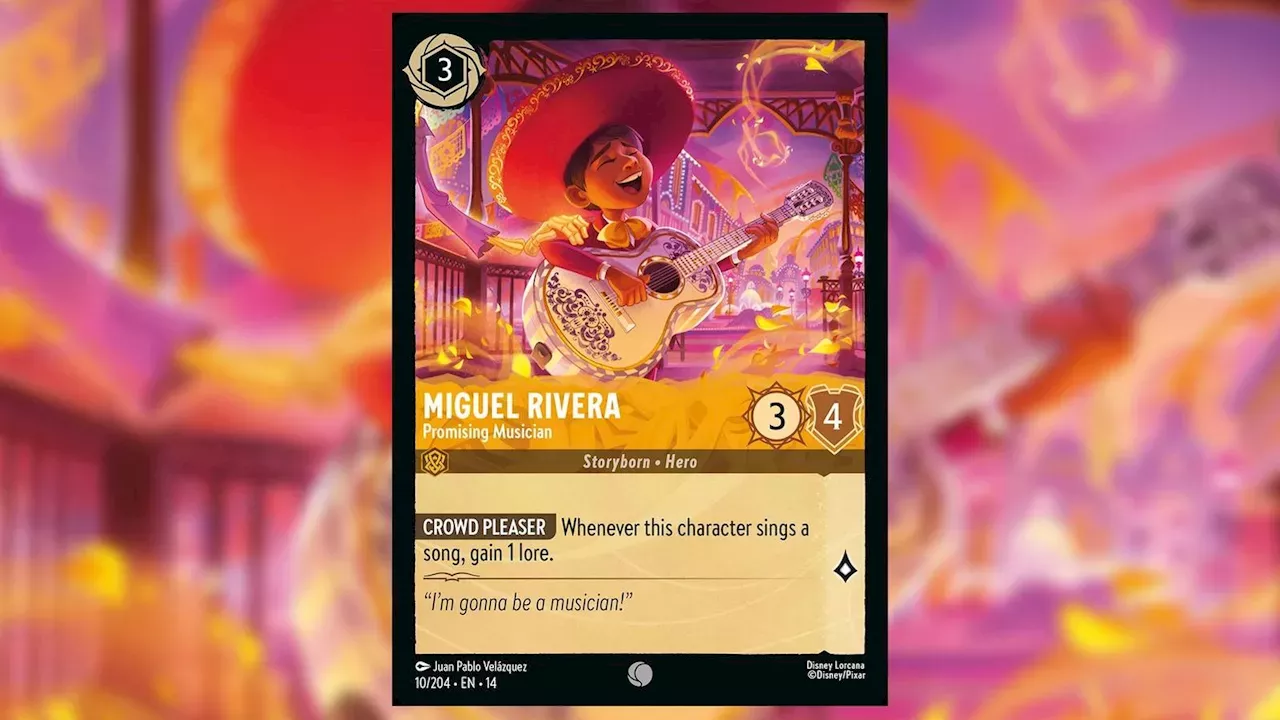 Disney Lorcana Hyperia City expansion set official branding and new card artwork
