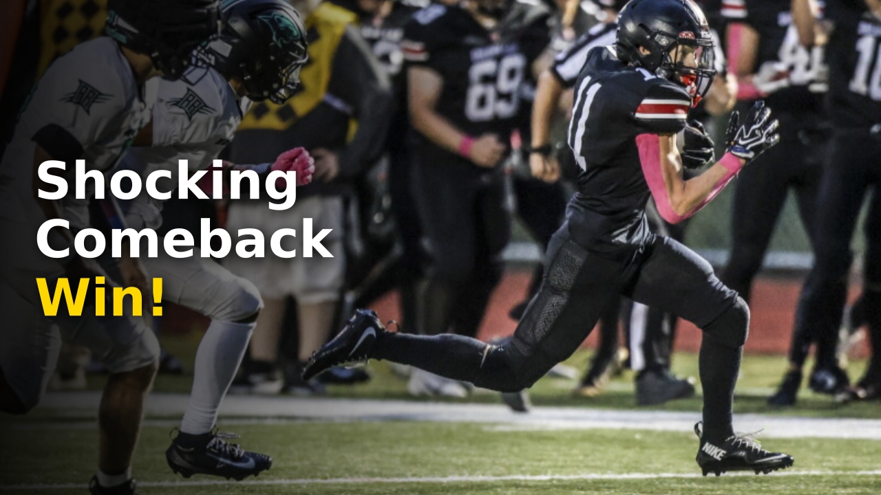 Duluth East football quarterback Isaac Emerson looking for an open receiver during the game against Rock Ridge