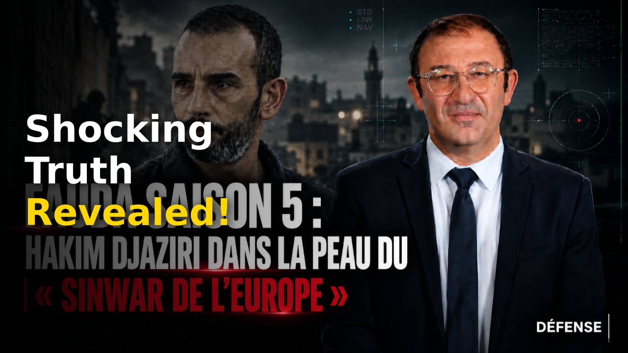 Hakim Djaziri in the lead antagonist role for Fauda saison 5