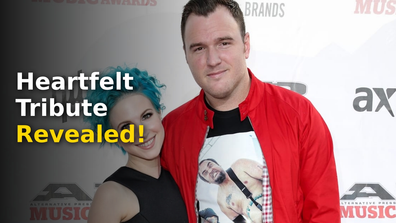 Hayley Williams honors Chad Gilbert in a recent heartfelt tribute