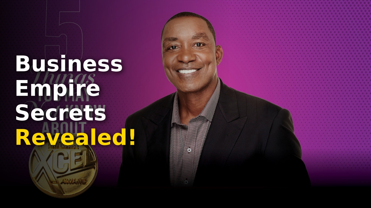 Isiah Thomas posing as a 2026 Black Enterprise XCEL honoree