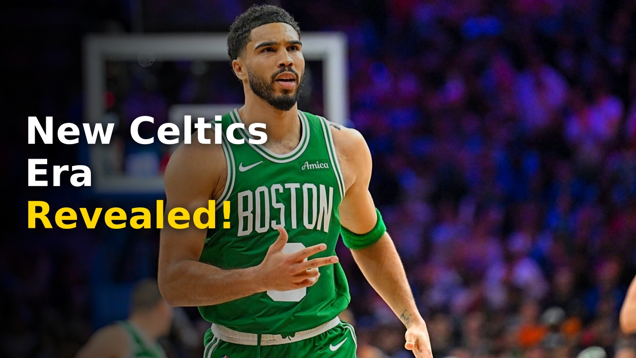 Jayson Tatum wearing the Celtics uniform during the 2026-27 season
