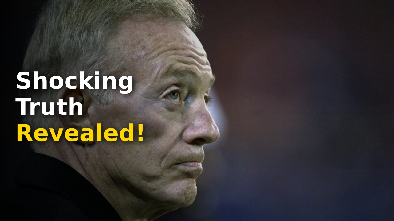 Jerry Jones appearing frustrated after the Dallas Cowboys loss to the New York Giants