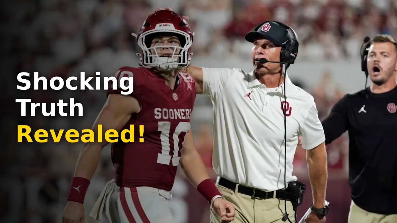 John Mateer leading the Oklahoma Sooners offense during the 2026 college football season