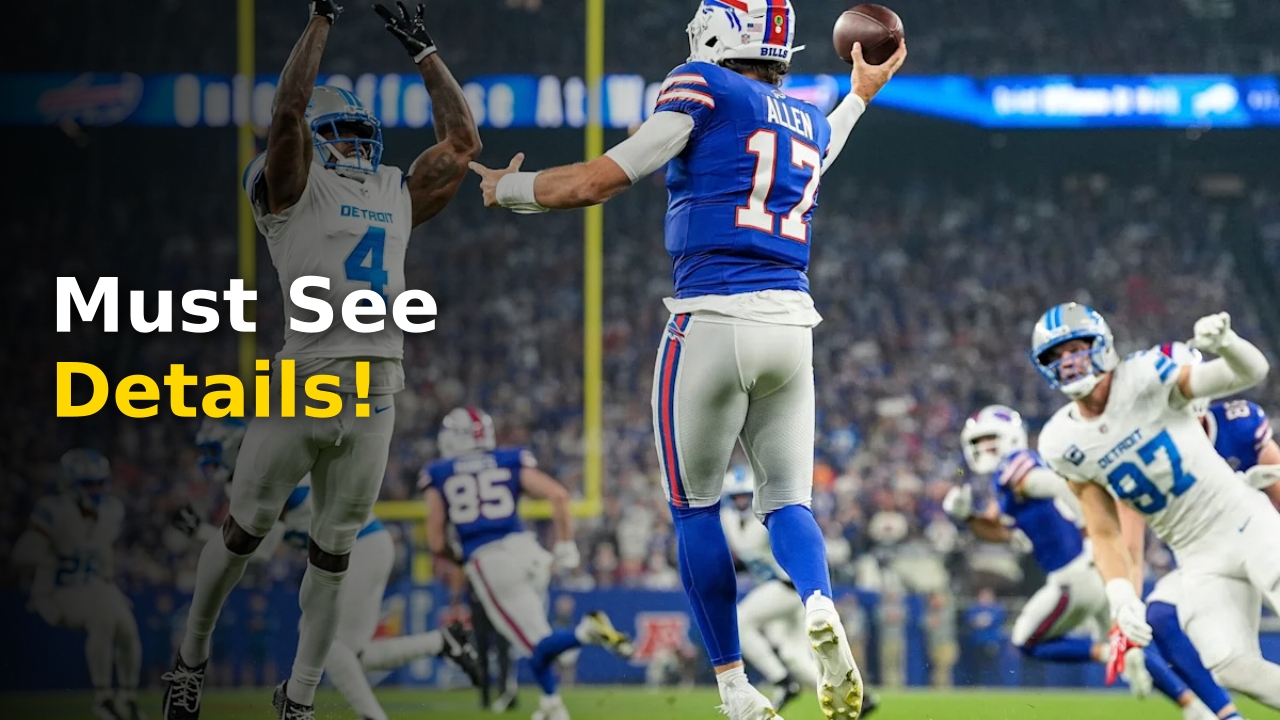 Josh Allen and Bills quarterback in action during the 2024 NFL season