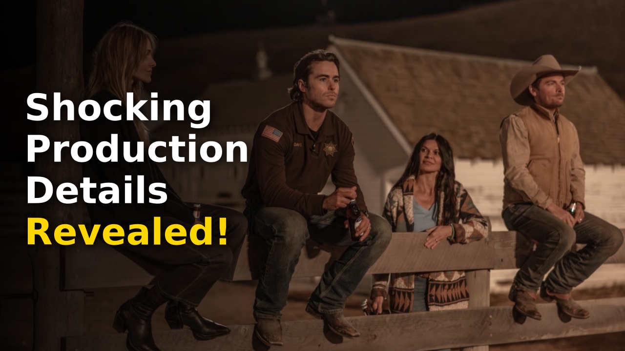 Kurt Russell and Michelle Pfeiffer in Madison season 3 production