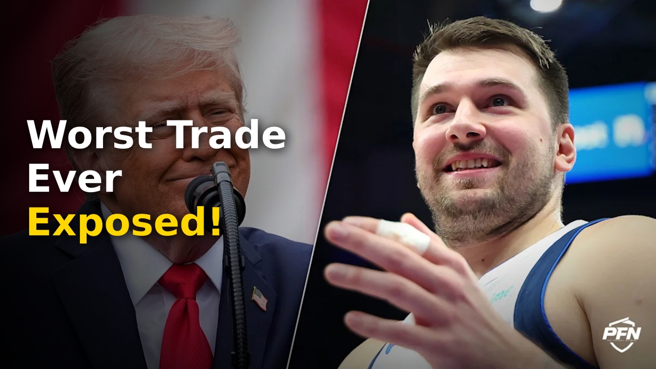 Luka Doncic trade details and Donald Trump reaction at Dallas arena