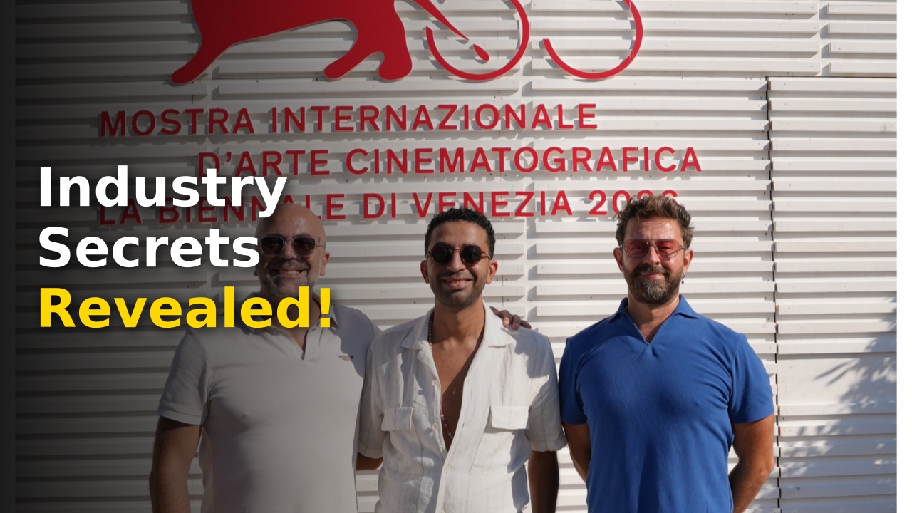 MAD Solutions & IRTH official logo and partnership announcement at 2026 Venice Film Festival