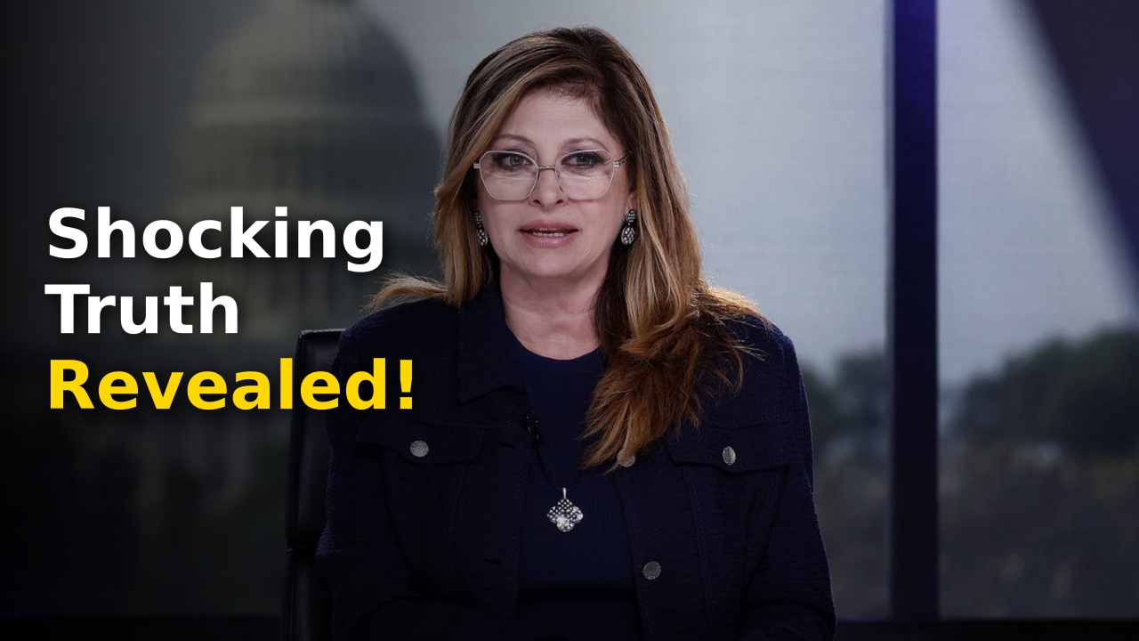 Maria Bartiromo speaking during an interview on Fox News